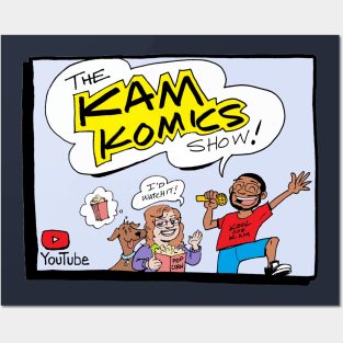 The Kam Komics Show Posters and Art